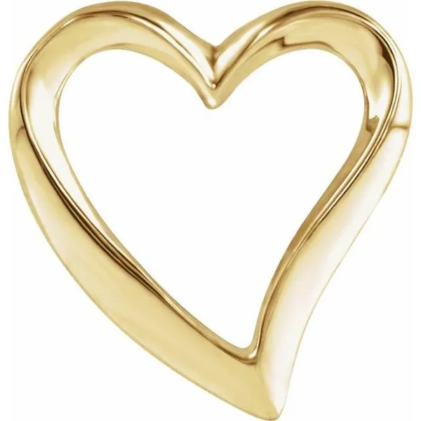 Heart Slide Pendant J. Meredith Jewelers Delafield, WI