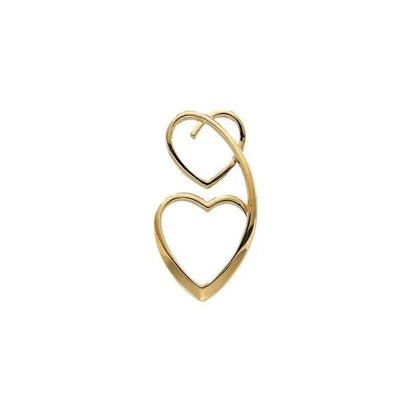 Double Heart Pendant Hopman Jewelers Elkhart, IN