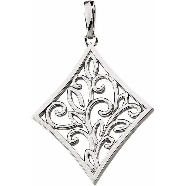 Filigree Pendant J. Meredith Jewelers Delafield, WI