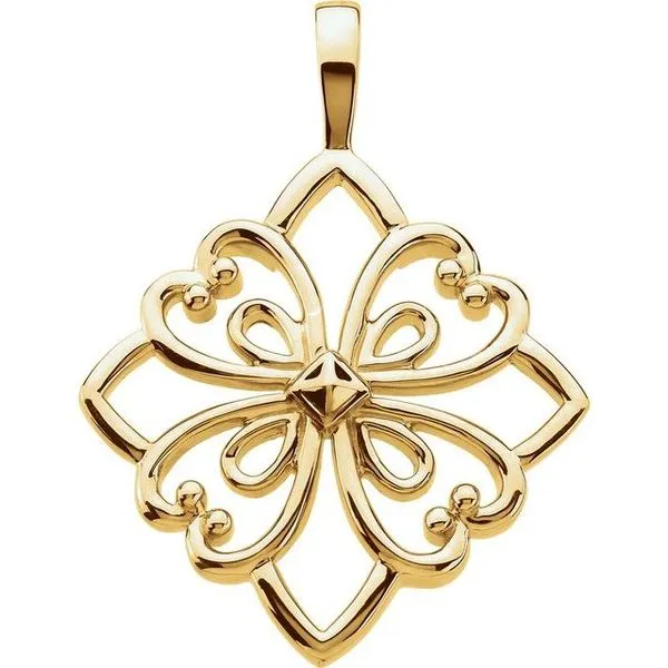 Filigree Pendant Hopman Jewelers Elkhart, IN