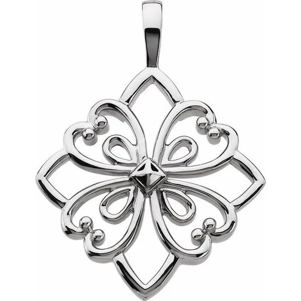 Filigree Pendant J. Meredith Jewelers Delafield, WI