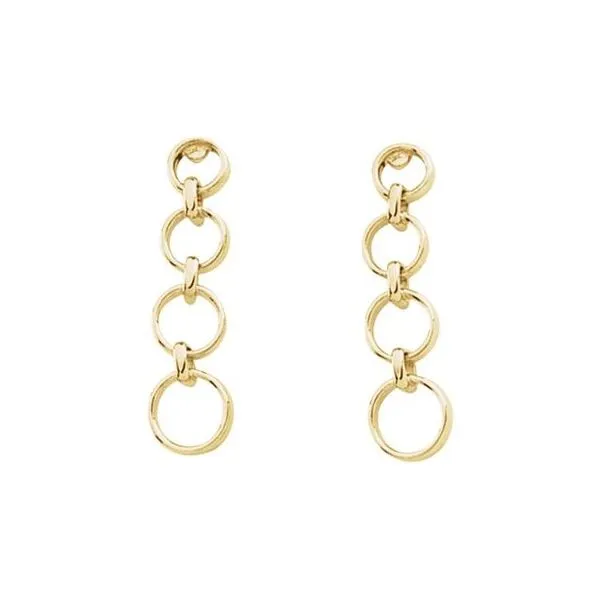 Graduated Circle Earrings Hopman Jewelers Elkhart, IN