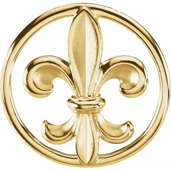 Fleur-de-Lis Pendant Leslie E. Sandler Fine Jewelry and Gemstones rockville , MD