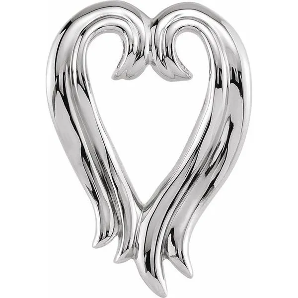 Heart Pendant Enhancer J. Meredith Jewelers Delafield, WI