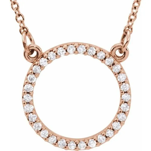 Petite Circle Necklace Rasmussen Jewelers Spanish Fork, UT