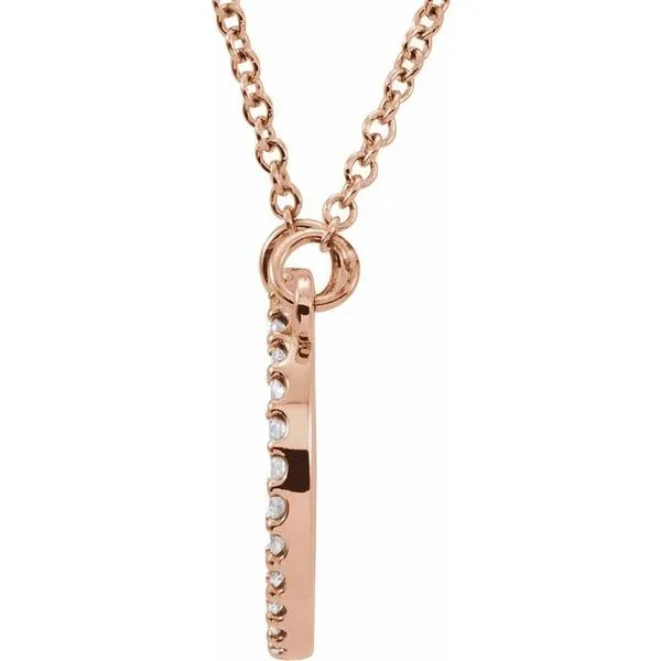 Petite Circle Necklace Image 2 Hopman Jewelers Elkhart, IN