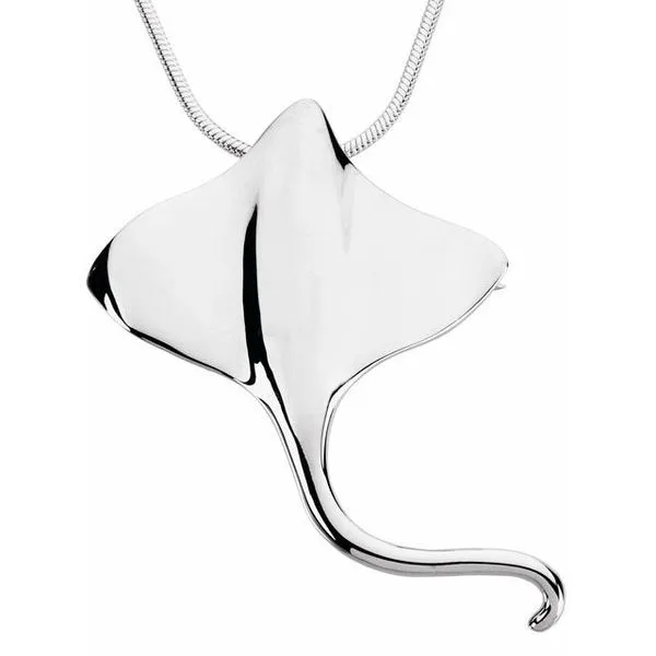 Stingray Brooch/Pendant Image 2 Rasmussen Jewelers Spanish Fork, UT
