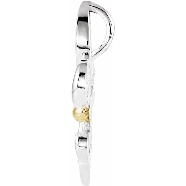 Fleur-de-lis Pendant Image 2 Hopman Jewelers Elkhart, IN