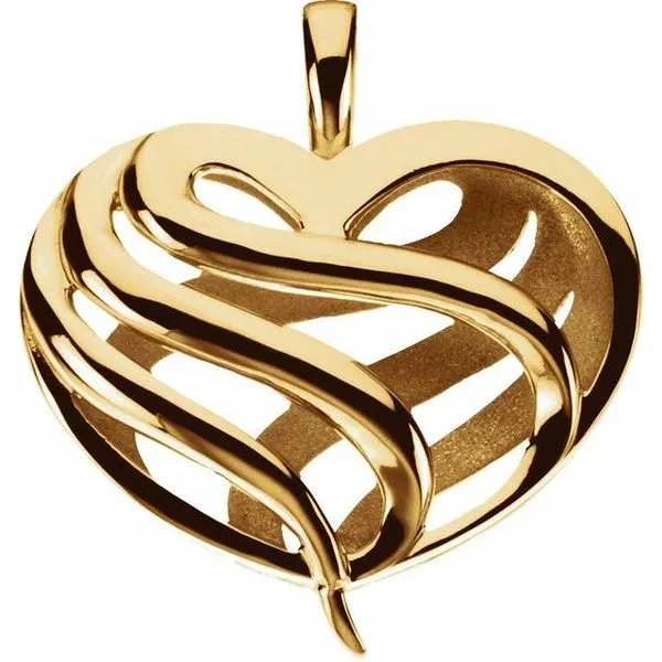 Heart Pendant Jewelry Design Studio Jensen Beach, FL