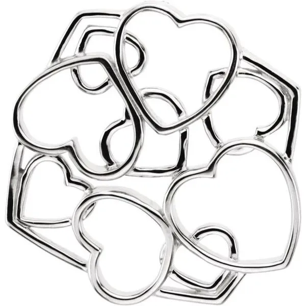 Freeform Heart Pendant Hopman Jewelers Elkhart, IN