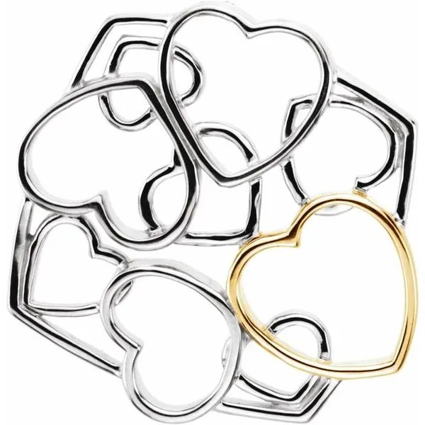 Freeform Heart Pendant Hopman Jewelers Elkhart, IN