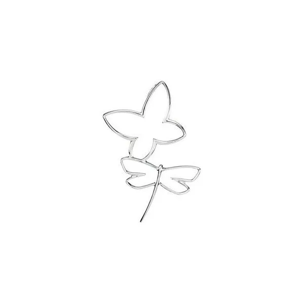 Butterfly & Dragonfly Pendant Hopman Jewelers Elkhart, IN