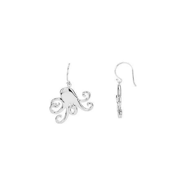 Octopus Earrings Jewelry Design Studio Jensen Beach, FL