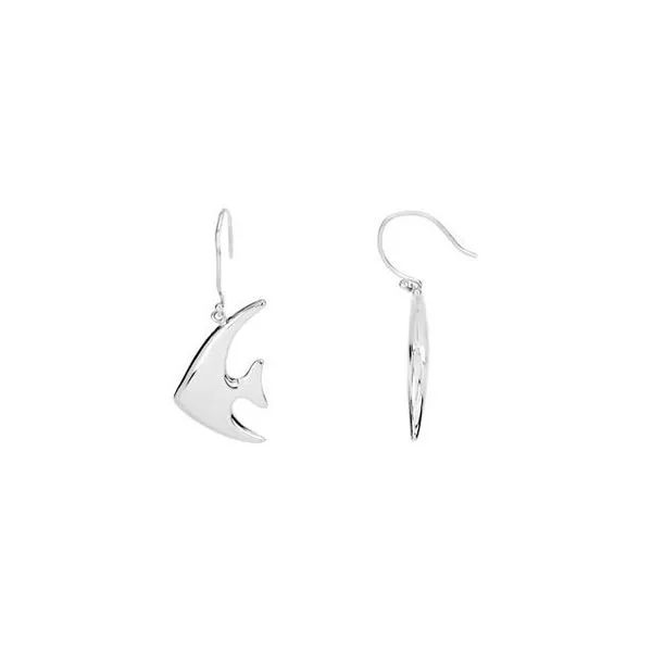 Angel Fish Earrings J. Meredith Jewelers Delafield, WI
