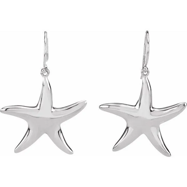 Starfish Earrings Image 2 Jewelry Design Studio Jensen Beach, FL