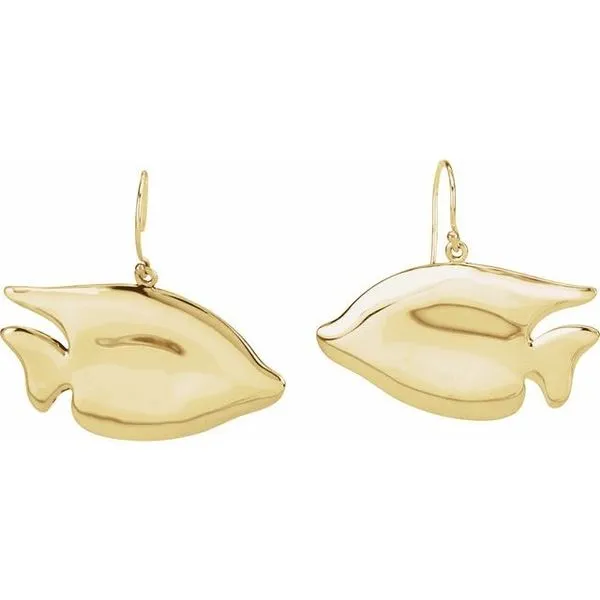 Sunfish Earrings Image 2 Rasmussen Jewelers Spanish Fork, UT
