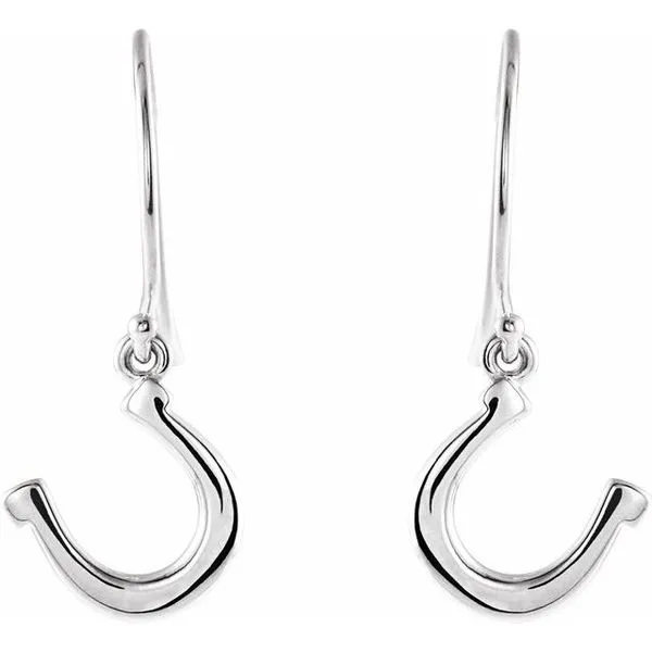 Horseshoe Earrings Image 2 Jewelry Design Studio Jensen Beach, FL