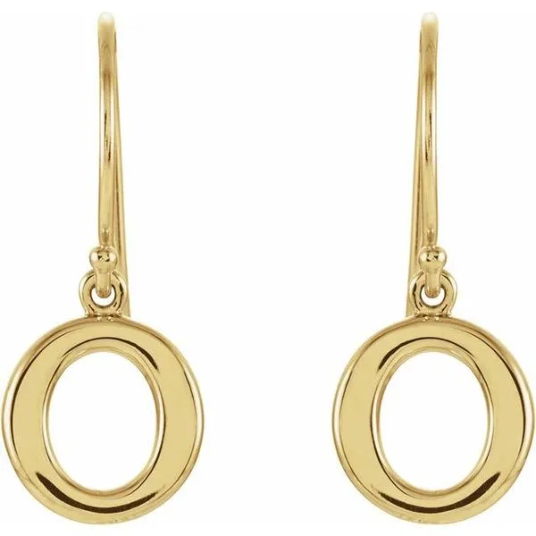 Circle Earrings Image 2 Hopman Jewelers Elkhart, IN