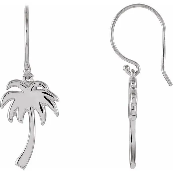 Palm Tree Earrings J. Meredith Jewelers Delafield, WI