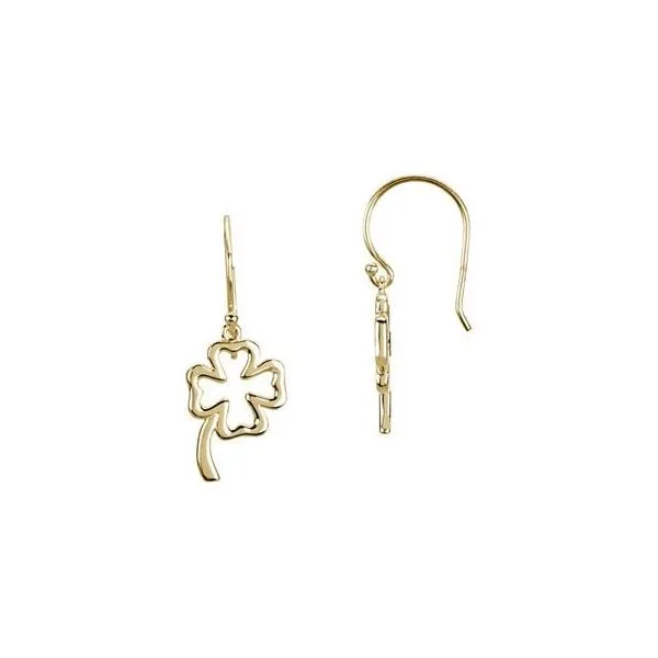 Clover Earrings J. Meredith Jewelers Delafield, WI