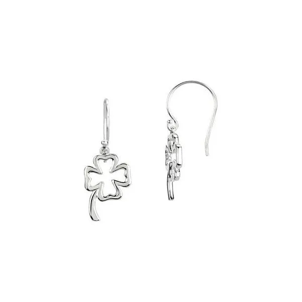 Clover Earrings Hopman Jewelers Elkhart, IN