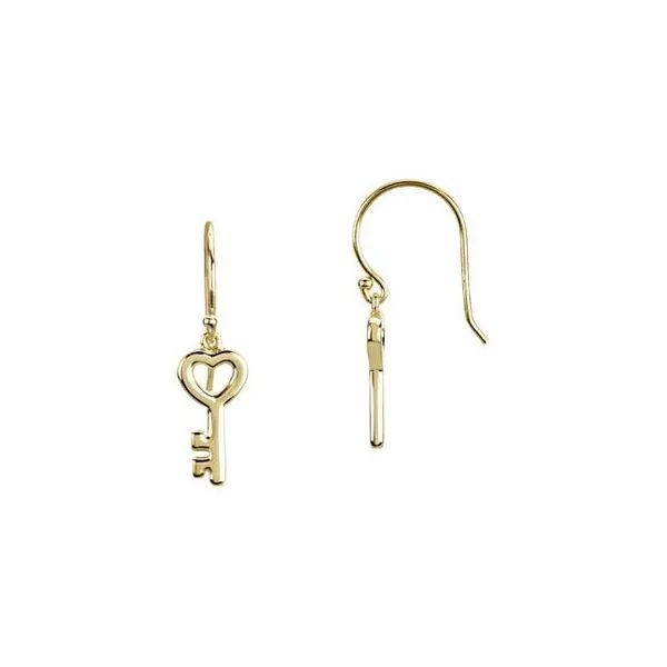 Key Earrings J. Meredith Jewelers Delafield, WI