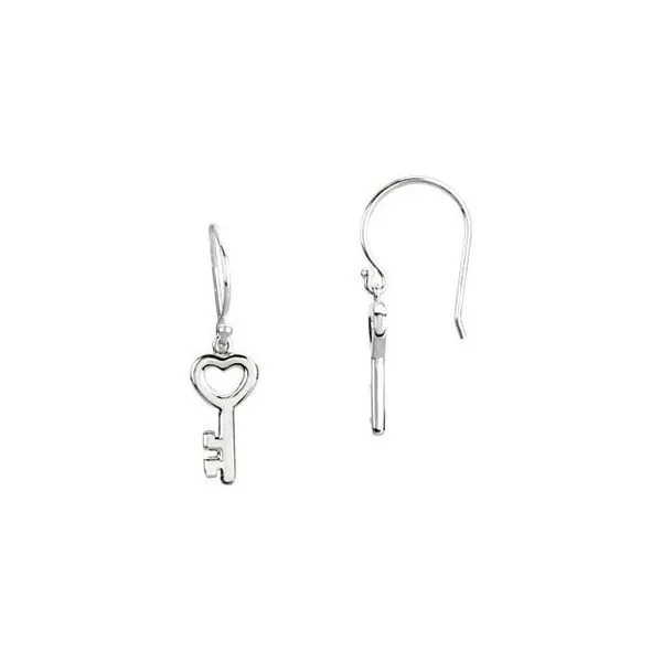 Key Earrings Becky Beck's Jewelry DeKalb, IL