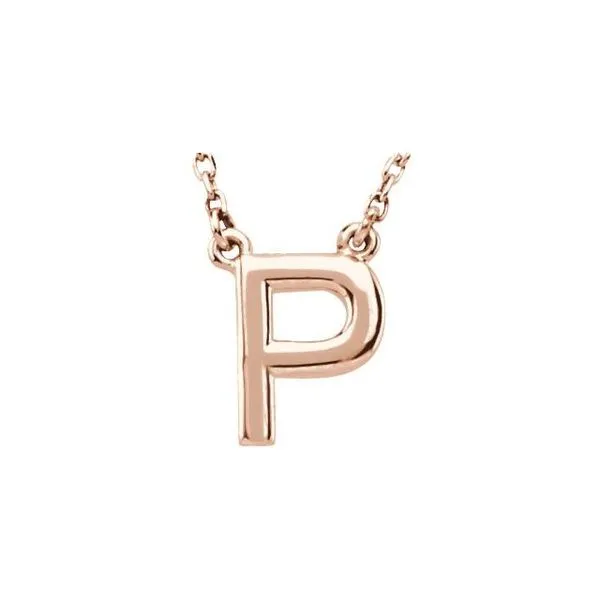 Initial Necklace J. Meredith Jewelers Delafield, WI