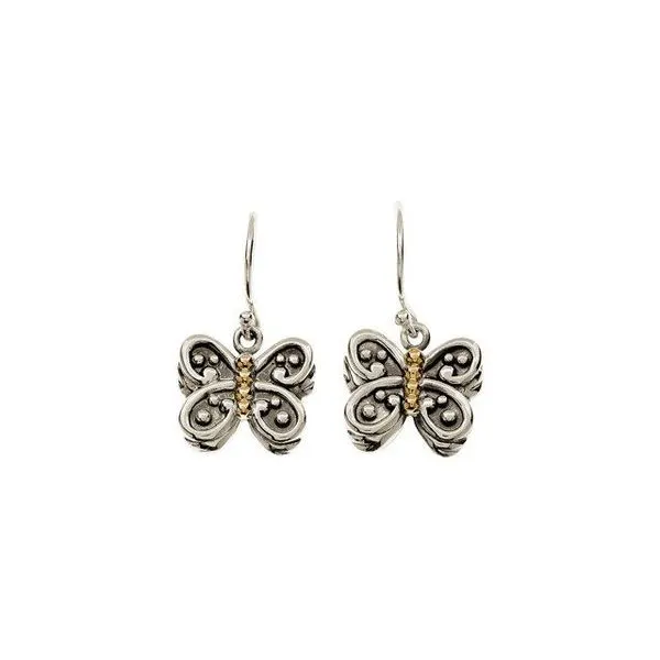 Butterfly Earrings Image 2 Hopman Jewelers Elkhart, IN