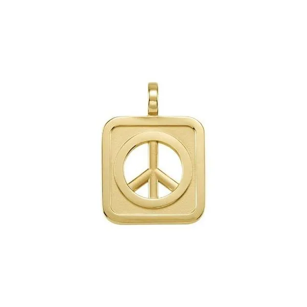 Peace Sign Pendant Jewelry Design Studio Jensen Beach, FL