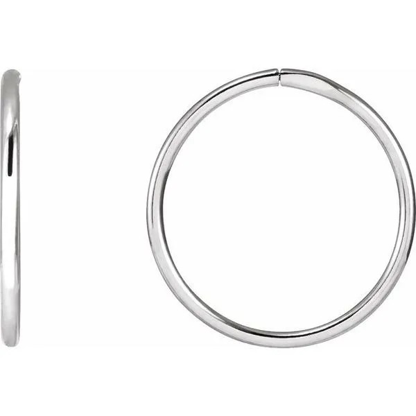 Endless Tube Hoop Earrings J. Meredith Jewelers Delafield, WI