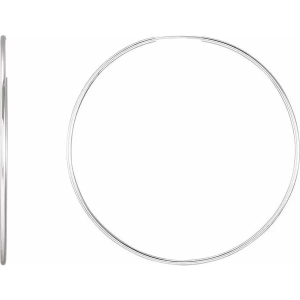 Endless Tube Hoop Earrings Jewelry Design Studio Jensen Beach, FL