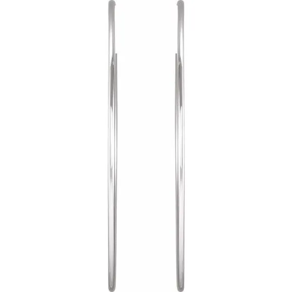 Endless Tube Hoop Earrings Image 2 J. Meredith Jewelers Delafield, WI