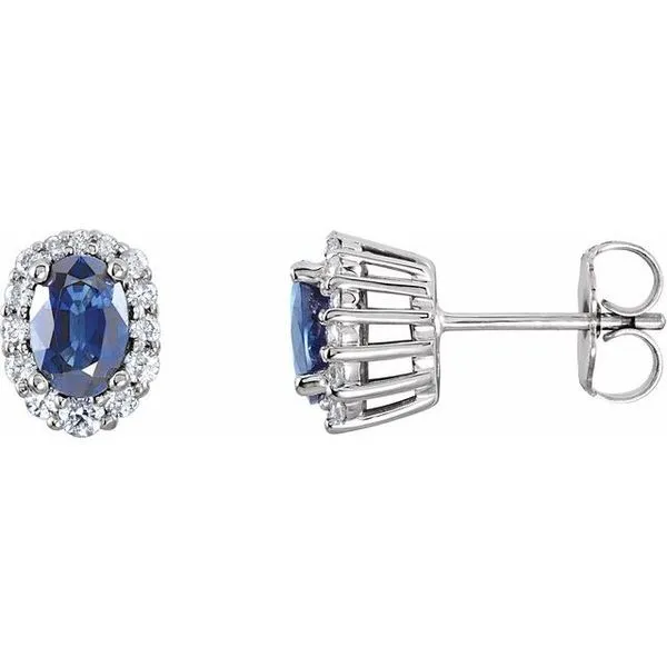 Halo-Style Earrings Hart's Jewelers Grants Pass, OR