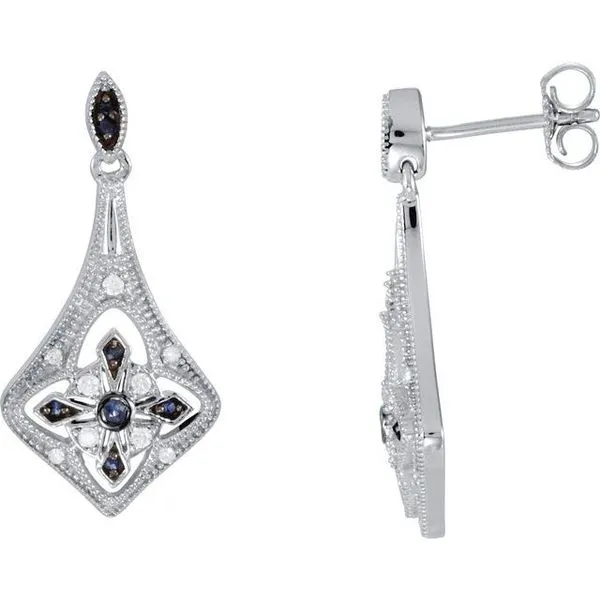 Accented Chandelier Earrings Hart's Jewelers Grants Pass, OR