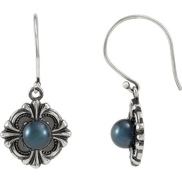 Vintage-Inspired Pearl Earrings Leslie E. Sandler Fine Jewelry and Gemstones rockville , MD