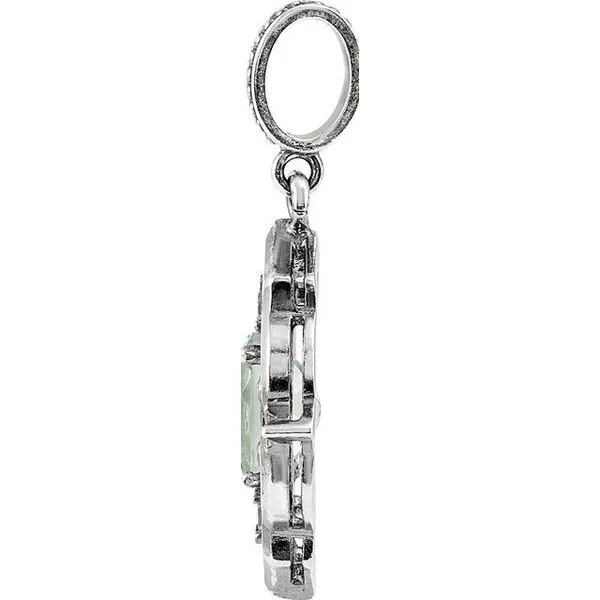 Vintage-Inspired Pendant Image 2 D'Errico Jewelry Scarsdale, NY