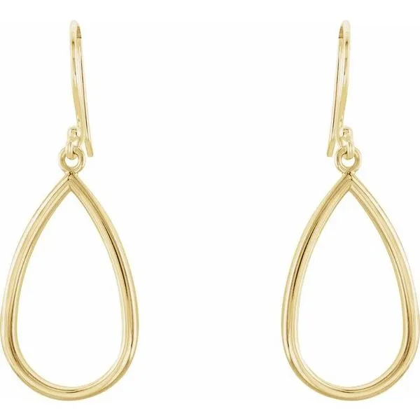 Teardrop Earrings Image 2 Hopman Jewelers Elkhart, IN