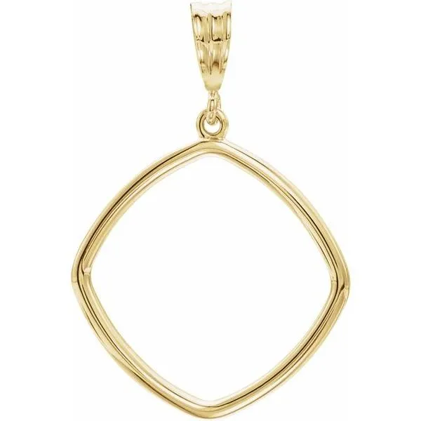 Square Pendant J. Meredith Jewelers Delafield, WI