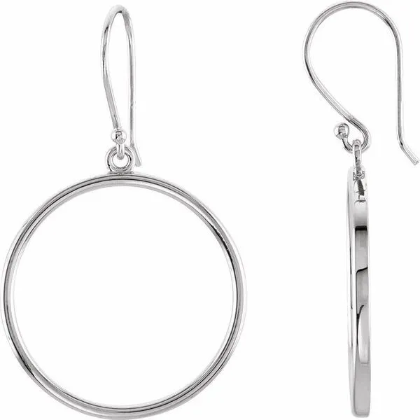 Circle Earrings Jewelry Design Studio Jensen Beach, FL