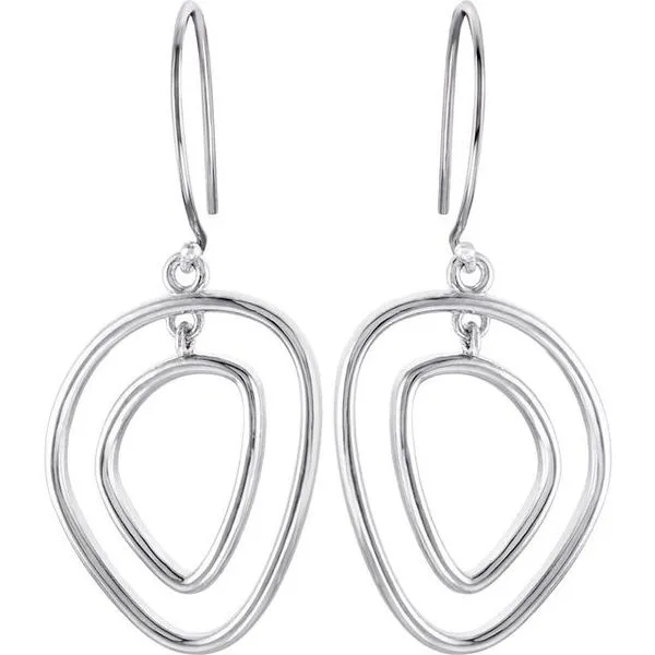 Open Silhouette Earrings Image 2 Rasmussen Jewelers Spanish Fork, UT