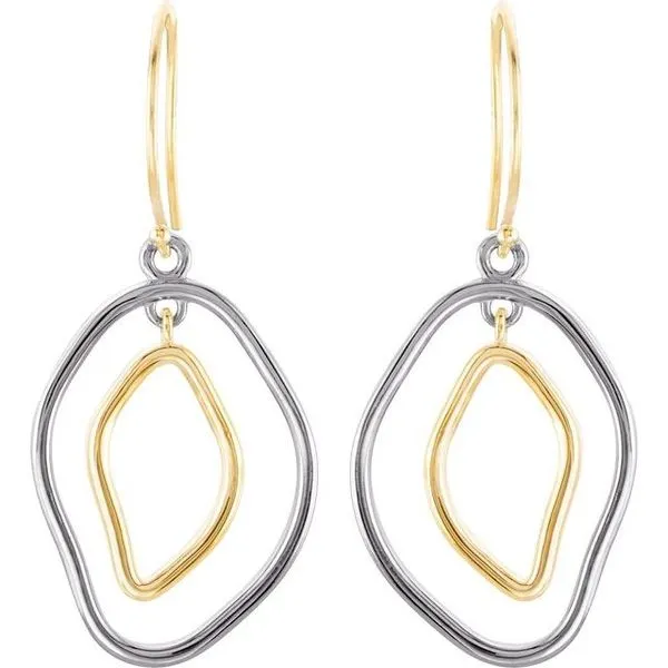 Open Silhouette Earrings Image 2 Hopman Jewelers Elkhart, IN