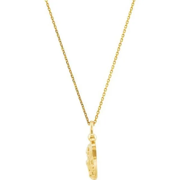 Vintage-Inspired Heart Necklace Image 2 Graham Jewelers Wayzata, MN