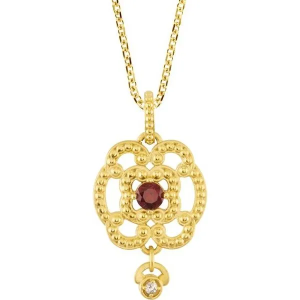 Granulated Necklace D&M Jewelers Green Bay, WI