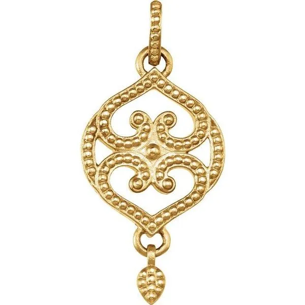 Granulated Pendant James Wolf Jewelers Mason, OH