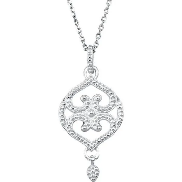 Granulated Necklace Long Jewelers Chesapeake, VA