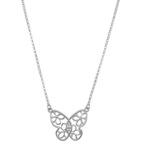 Butterfly Necklace James Wolf Jewelers Mason, OH