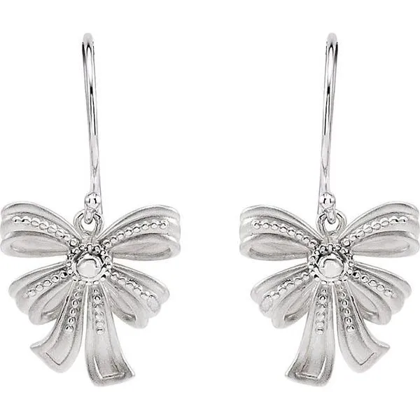 Bow Earrings James Wolf Jewelers Mason, OH