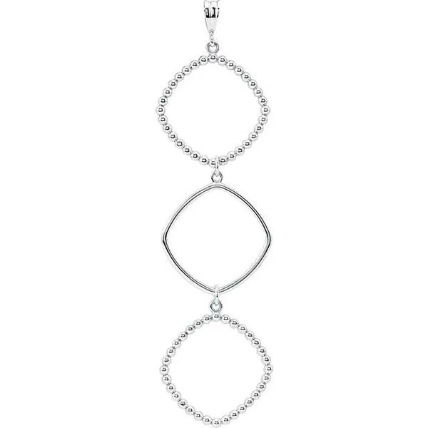 Triple Square Pendant Rick's Jewelers California, MD