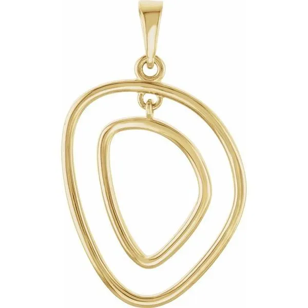 Open Silhouette Pendant Long Jewelers Chesapeake, VA